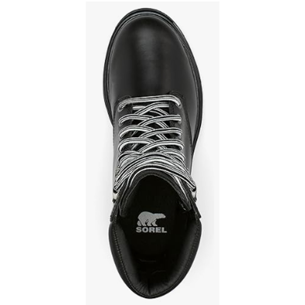 NEW Sorel - Lennox Lace STKD - Black/Sea Salt, Women's 8.5 - Picture 4 of 4